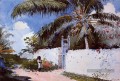 Un jardin à Nassau réalisme peintre Winslow Homer